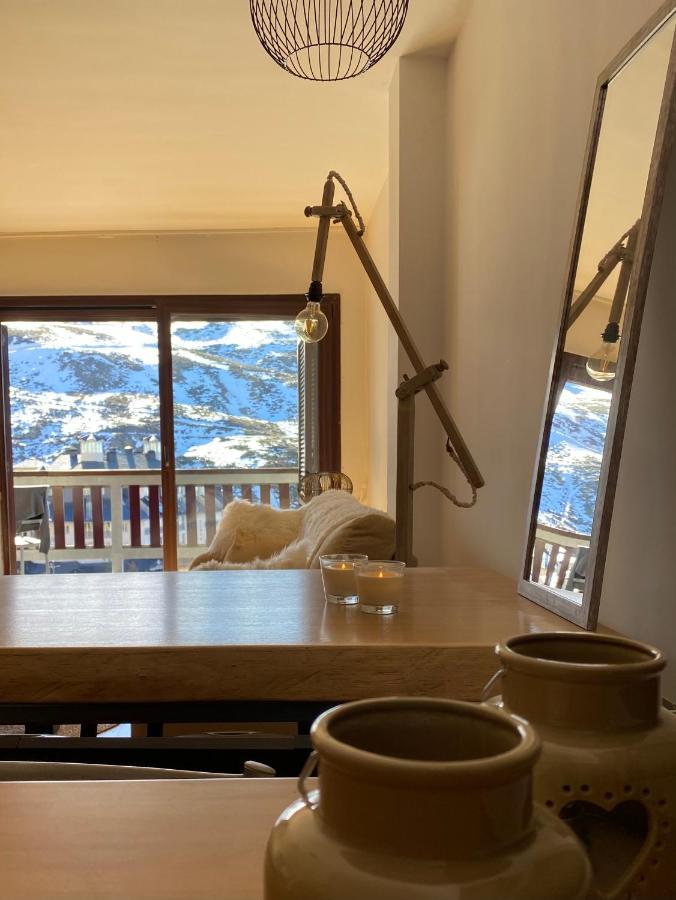 Ático con vistas increibles a pie de pista y garaje incluido Serra Nevada Exterior foto
