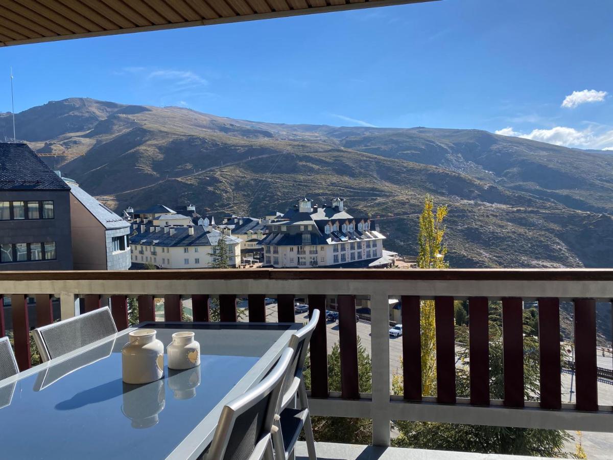 Ático con vistas increibles a pie de pista y garaje incluido Serra Nevada Exterior foto